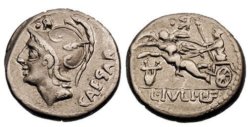 julia roman coin denarius